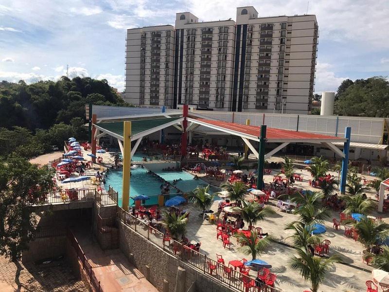 Апарт готель Piazza Diroma Acesso Diroma Acqua Park Gratuito Star Temporada Калдас-Новас Екстер'єр фото