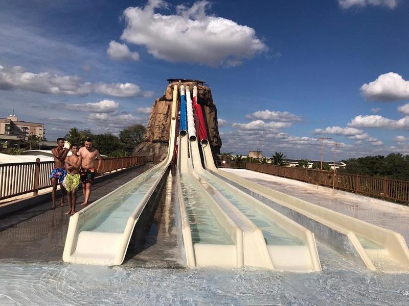 Апарт готель Piazza Diroma Acesso Diroma Acqua Park Gratuito Star Temporada Калдас-Новас Екстер'єр фото