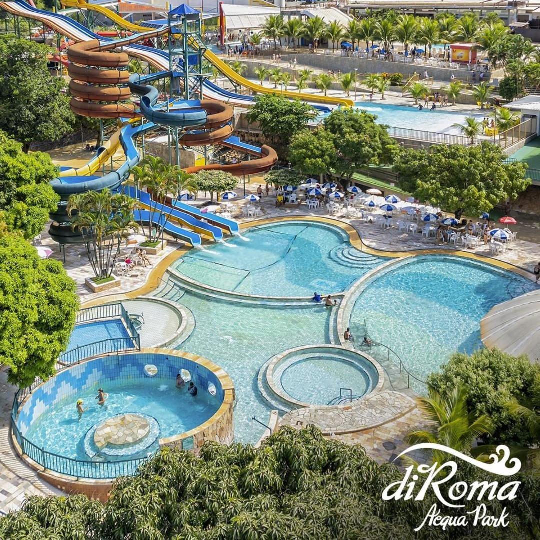 Апарт готель Piazza Diroma Acesso Diroma Acqua Park Gratuito Star Temporada Калдас-Новас Екстер'єр фото
